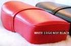 HONDA CA77 RED SEAT COVER WITH WHITE LOGO 1963 - 1969